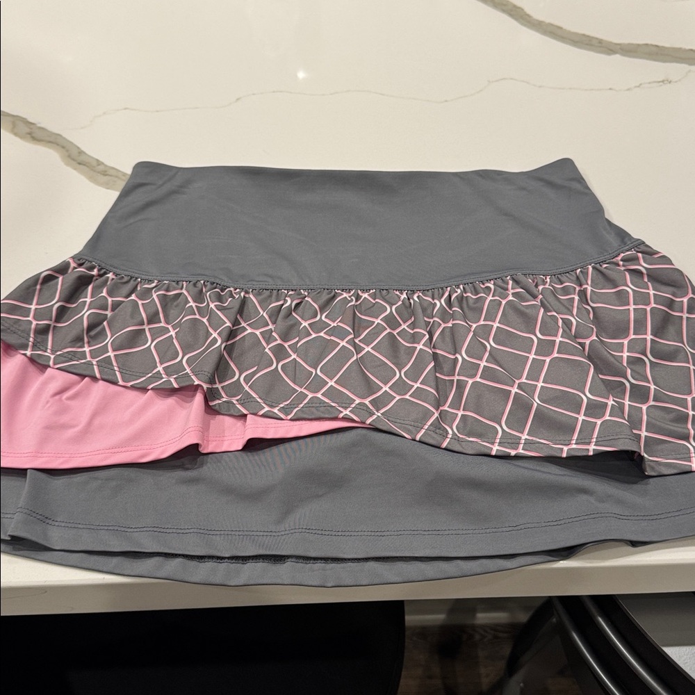 Fila Gray and Pink Women's Skort